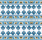 NAPPE SKORPIOS bleue
