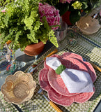 CORBEILLE EN RAPHIA (petit modèle)