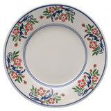 ASSIETTE A DESSERT FLEURS ALPINES (Lot de 4)