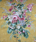 NAPPE RAJ CHINTZ moutarde