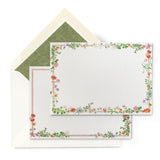 CARTE D'INVITATION - WILD BLOOMS (Lot de 10)